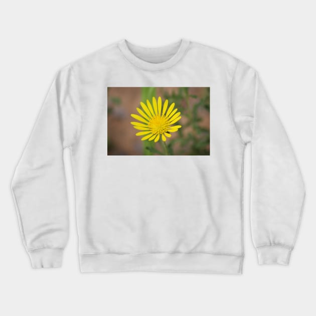 Yellow flower Crewneck Sweatshirt by LitchiArt